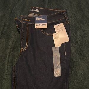 Old Navy Dark Blue Skinny Jeans
